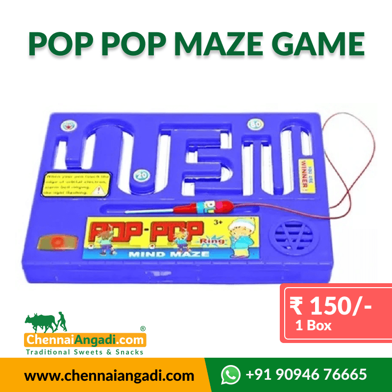 Pop Pop Maze Game