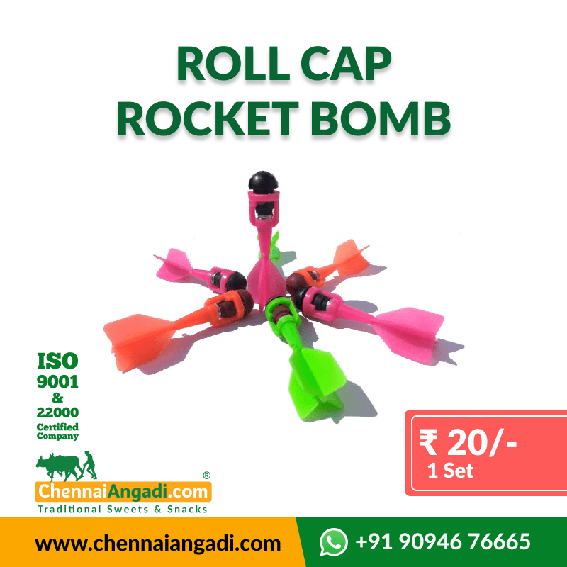 Roll Cap Rocket Bomb