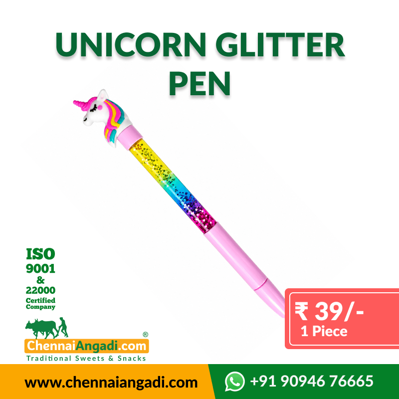 Unicorn Glitter Pen