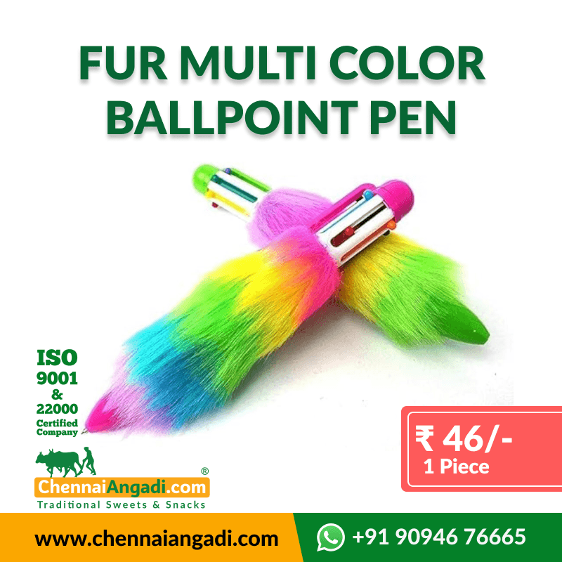 Fur Multi Color Pen