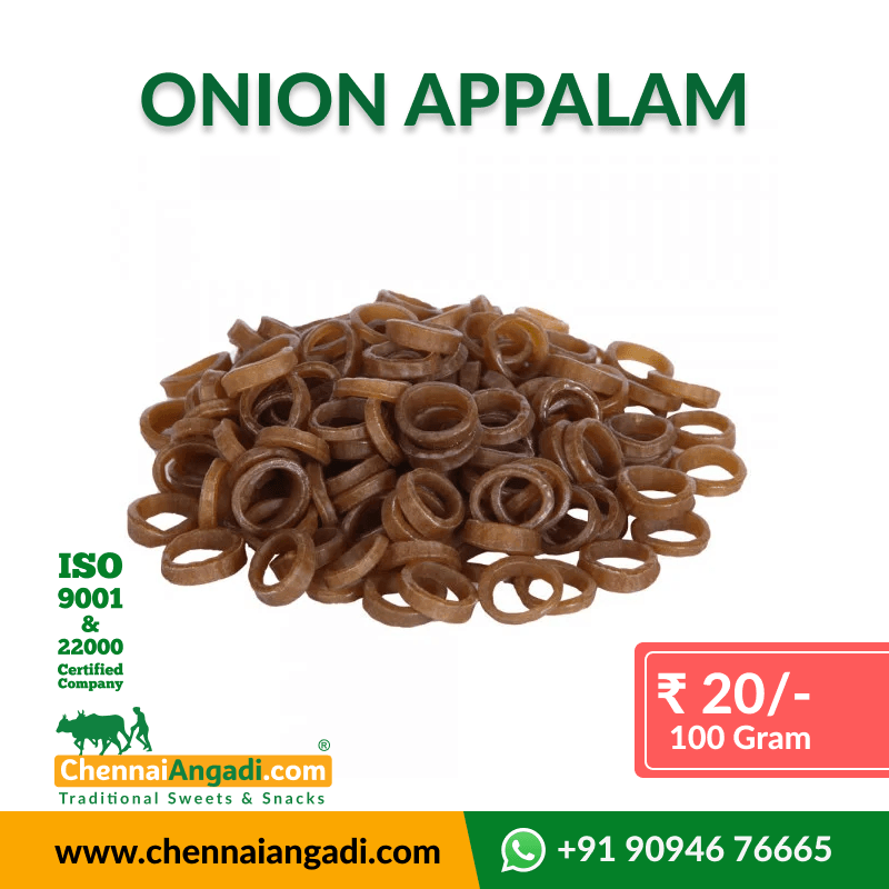 Onion Appalam